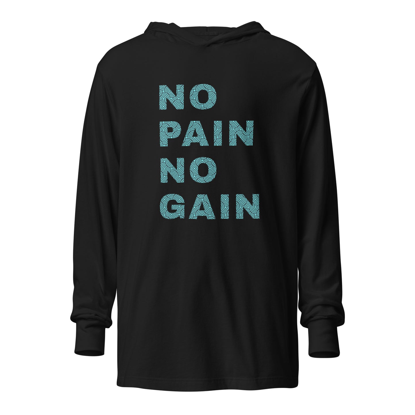 Hooded long-sleeve tee
