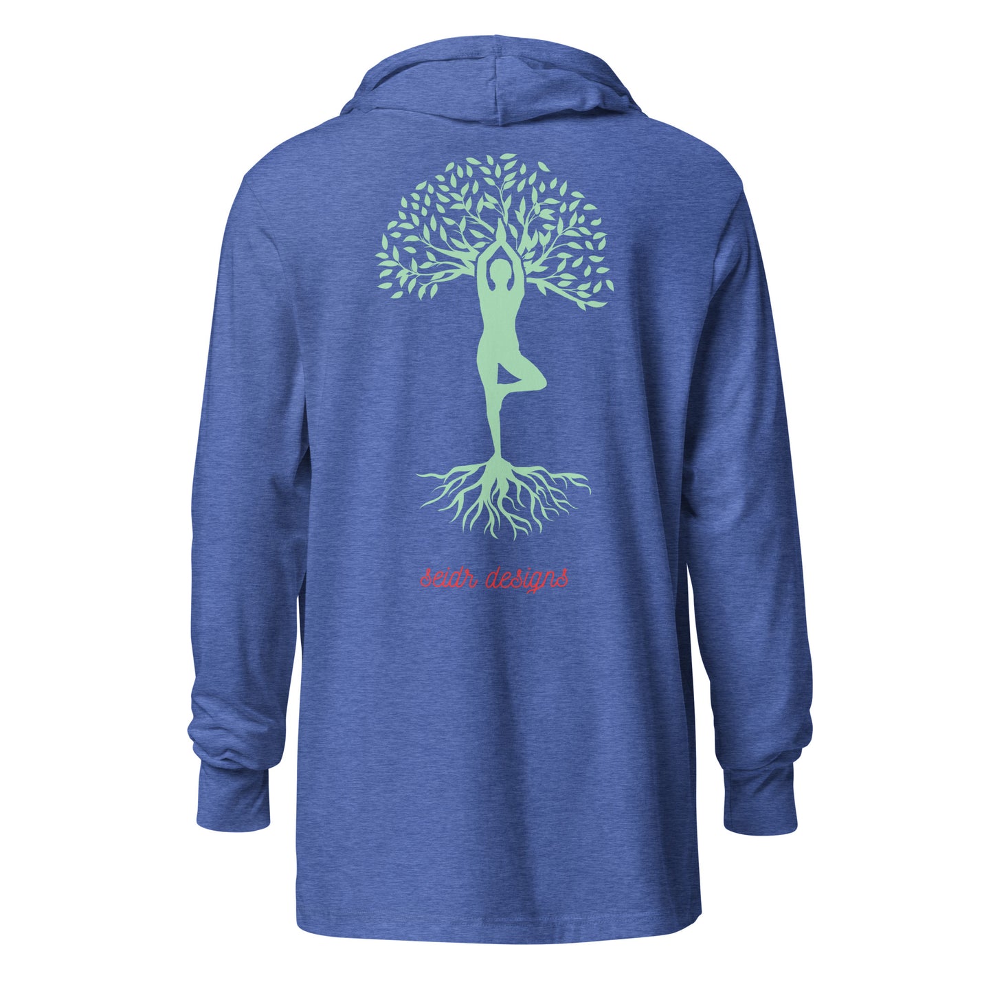 Hooded long-sleeve tee